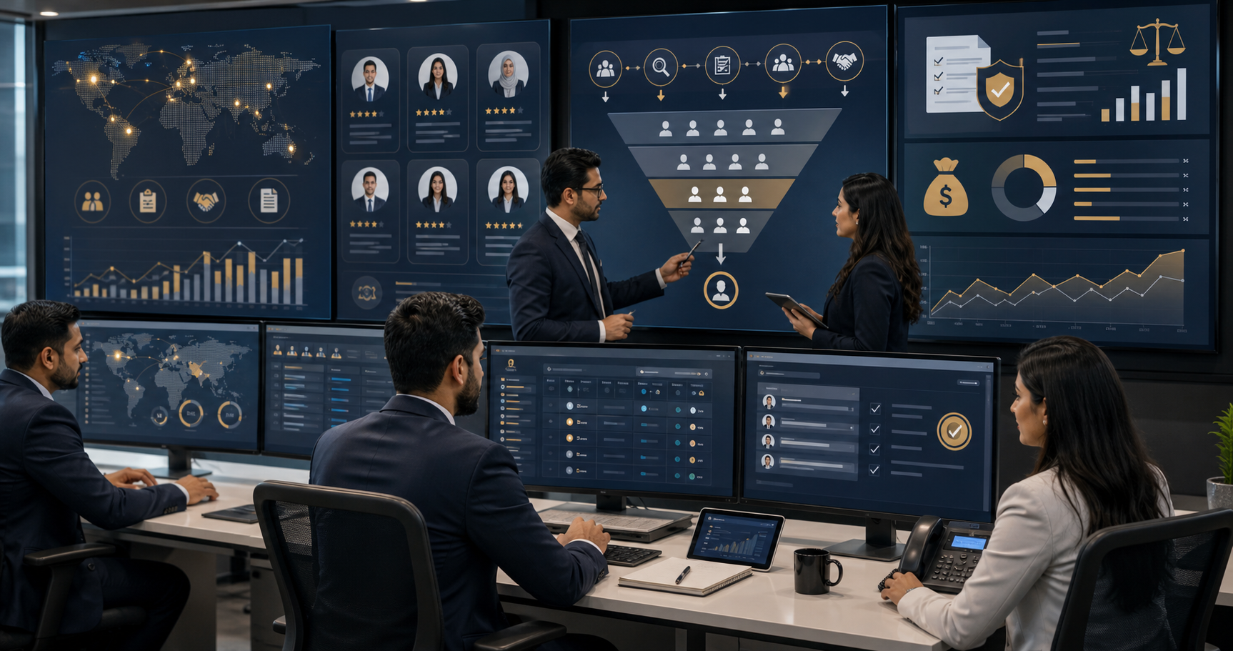 Permanent recruitment workflow