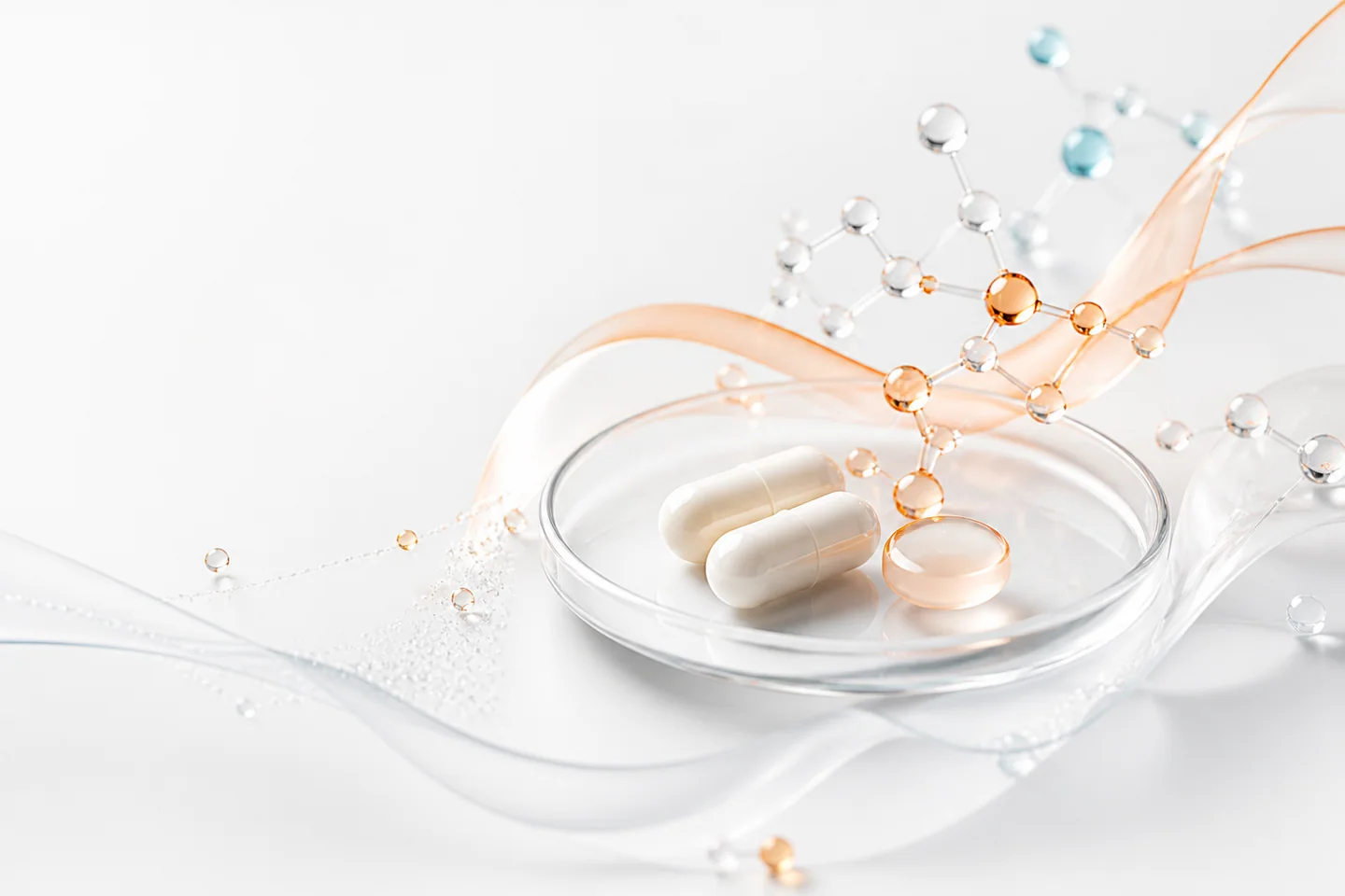 A clean pharmaceutical formulation and molecular visualization