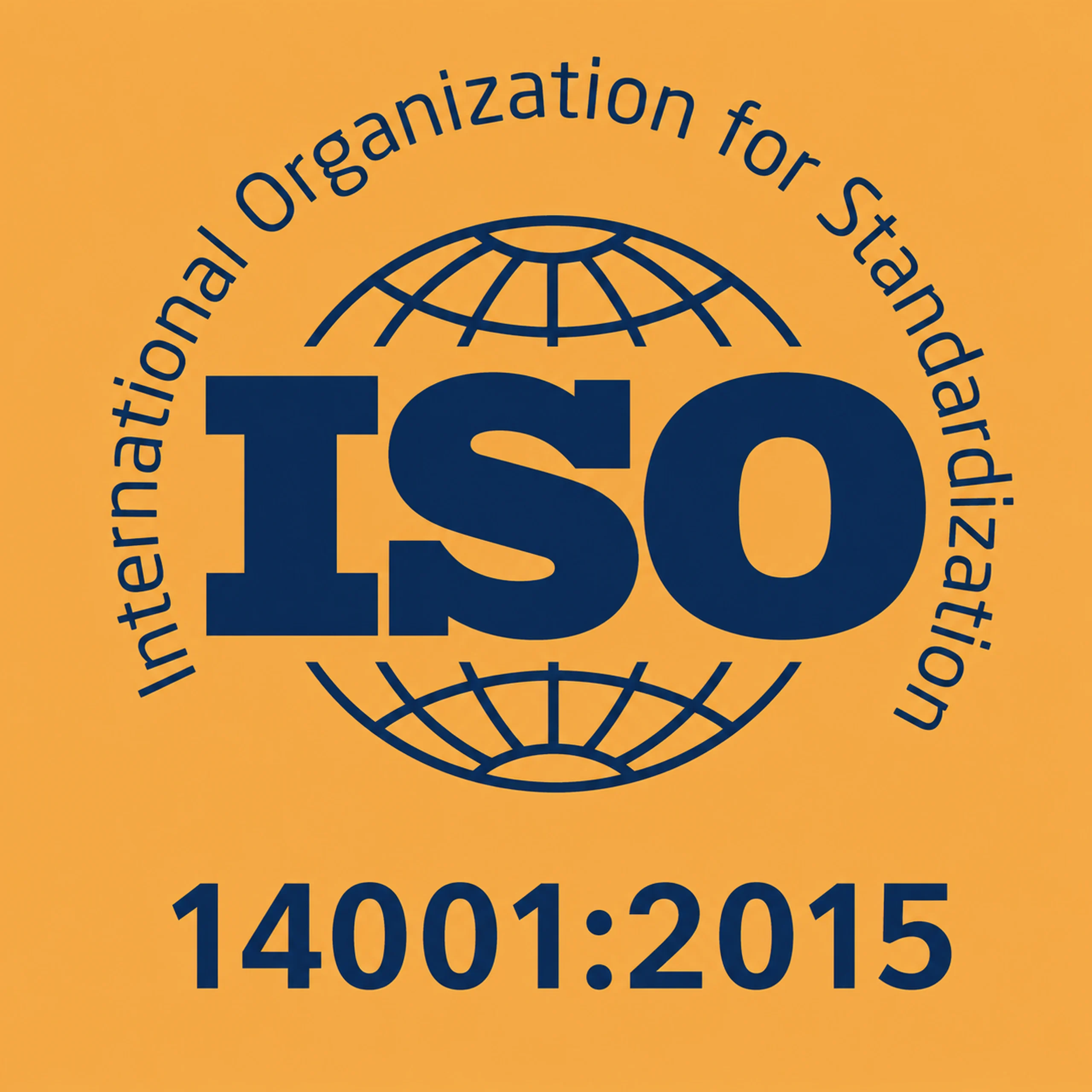 ISO 14001:2015 Environmental Management certification badge